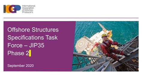 jiliph35|JIP35 – Standardization of Offshore Structures Specifications.